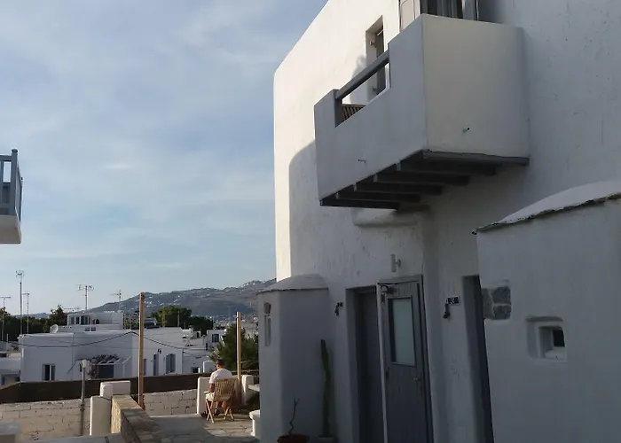 Manos Lägenhetshotell Mykonos Town